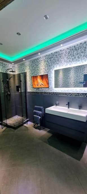 Апартаменты Luxus Loft Whirlpool Designer Kueche Bad Хердеке Экстерьер фото