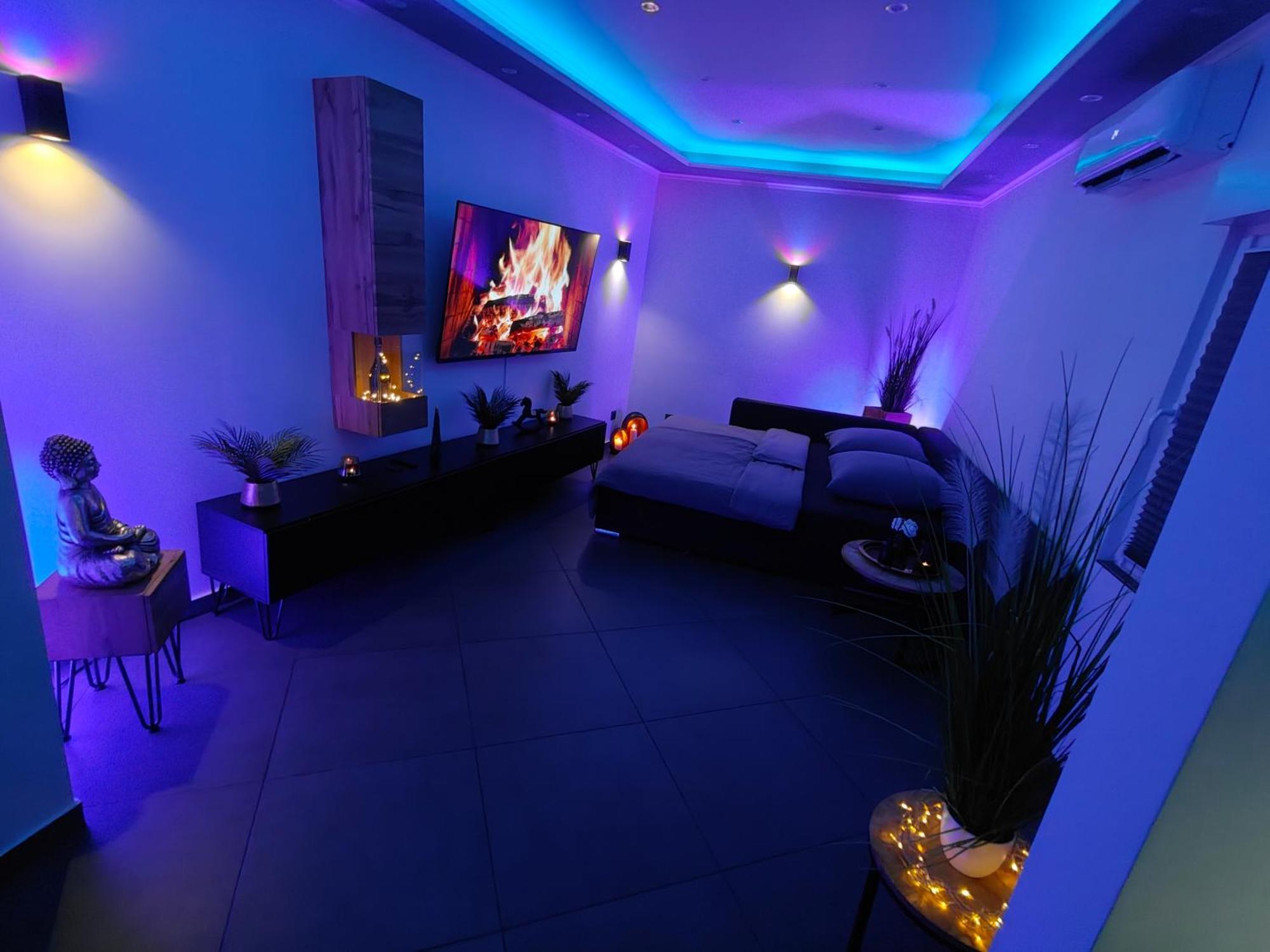 Апартаменты Luxus Loft Whirlpool Designer Kueche Bad Хердеке Экстерьер фото